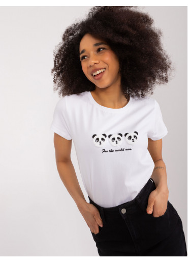 Biele dámske tričko