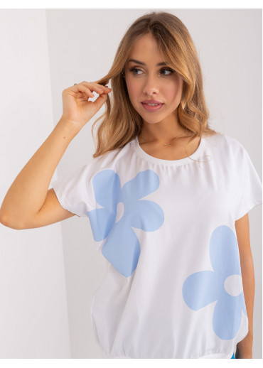 Svetlomodré dámske tričko