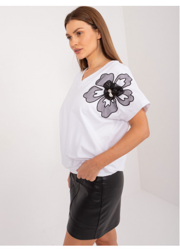 Biele dámske tričko