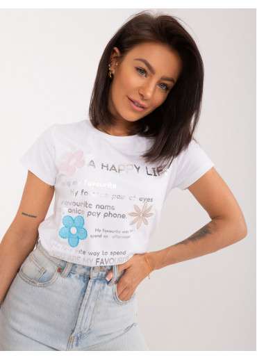 Biele dámske tričko