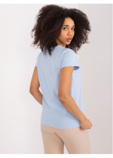 Svetlomodré dámske tričko