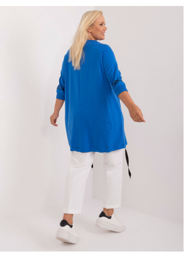 Modrá dámska tunika