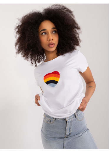 Biele dámske tričko