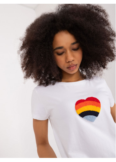 Biele dámske tričko