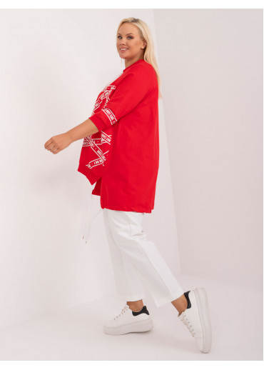 Červená dámska tunika