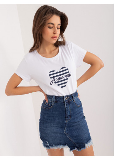 Tmavomodré dámske tričko