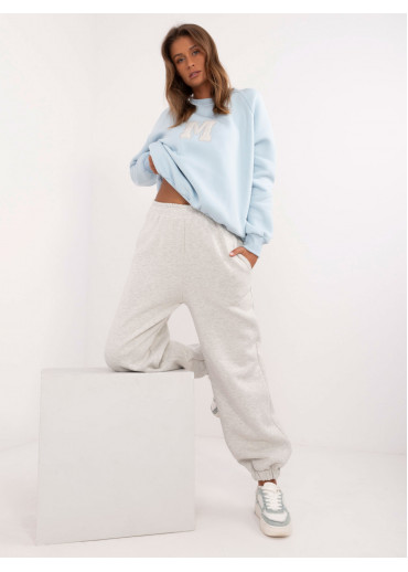 Sivá dámska tepláková súprava