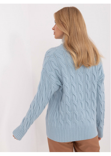 Svetlomodrý dámsky rolák