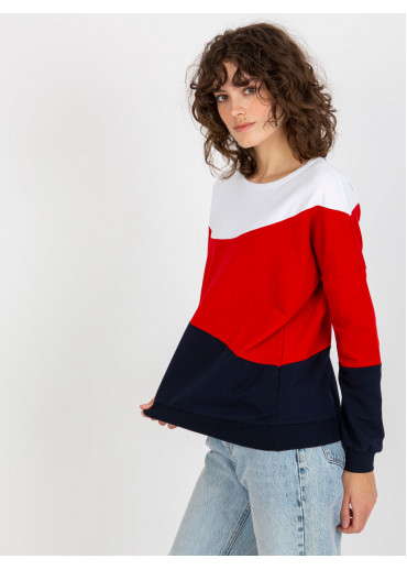 Viacfarebná dámska mikina