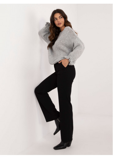 Sivý dámsky sveter