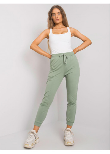 Svetlozelené dámske tepláky