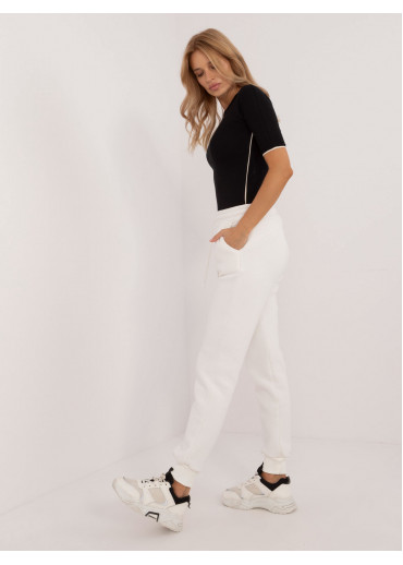 Smotanovo biele dámske tepláky