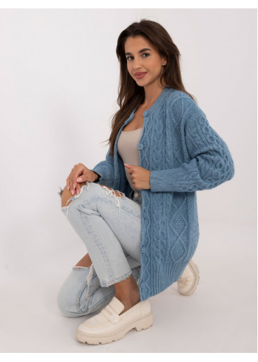 Svetlomodrý dámsky sveter