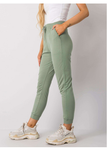 Svetlozelené dámske tepláky