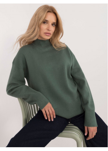 Tmavozelený dámsky rolák