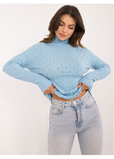 Svetlomodrý dámsky rolák