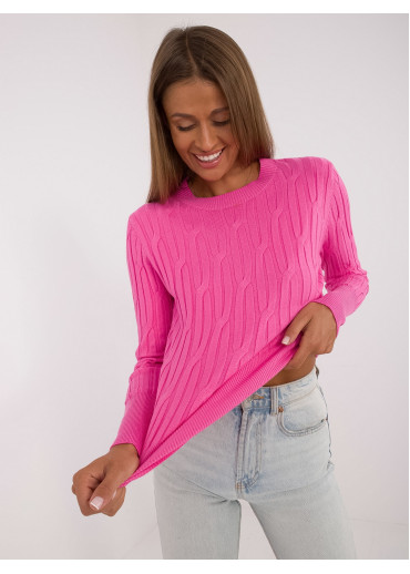 Ružový dámsky sveter
