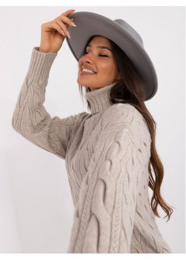 Svetlosivý dámsky rolák