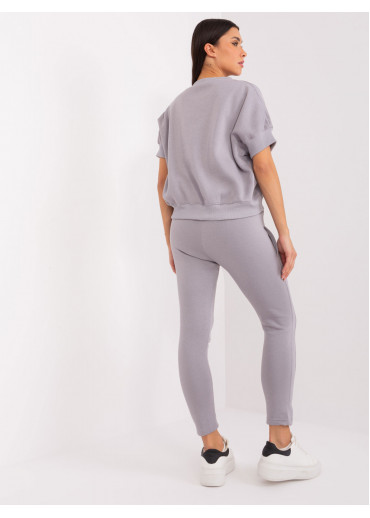 Sivá dámska tepláková súprava