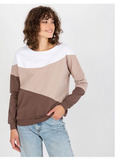 Viacfarebná dámska mikina