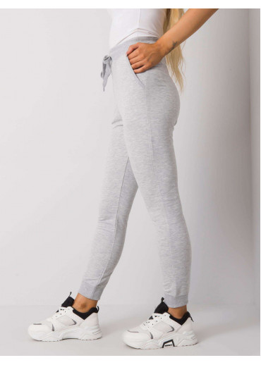 Svetlosivé dámske tepláky