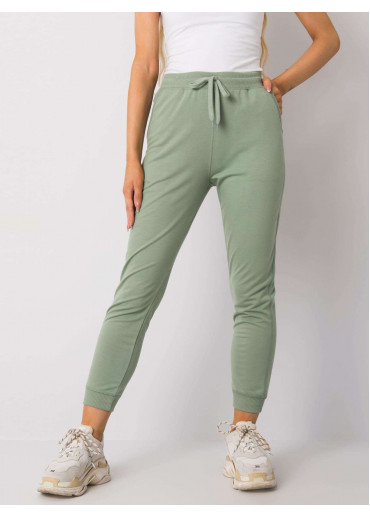 Svetlozelené dámske tepláky