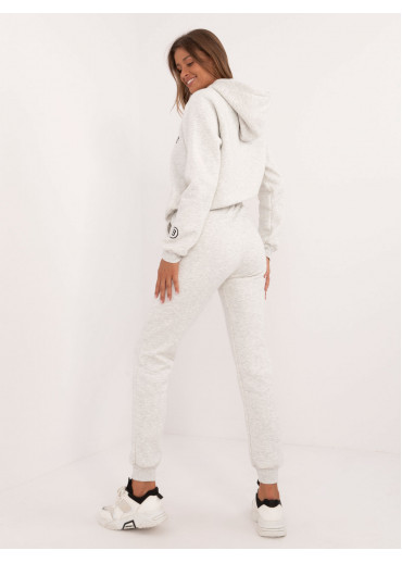 Svetlosivá dámska tepláková súprava