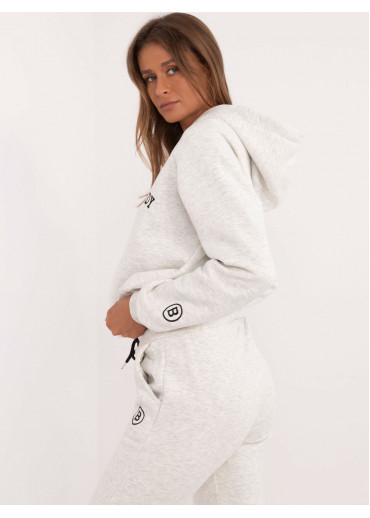 Svetlosivá dámska tepláková súprava