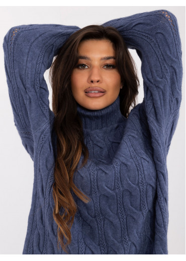 Tmavomodrý dámsky rolák