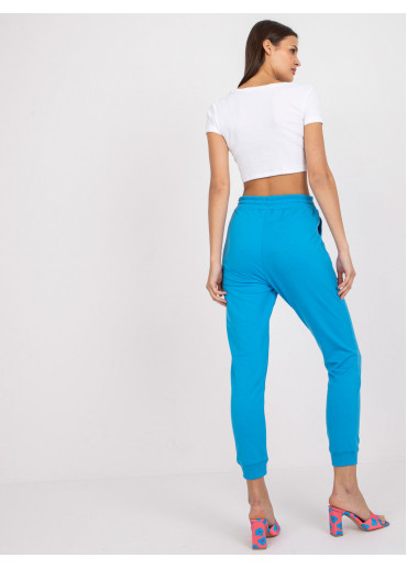 Nebesky modré dámske tepláky