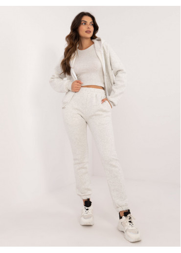 Svetlosivá tepláková súprava 3-kombinácia