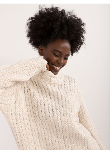 Béžovo hnedé dámske oversize šaty