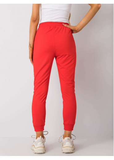 Červené dámske tepláky