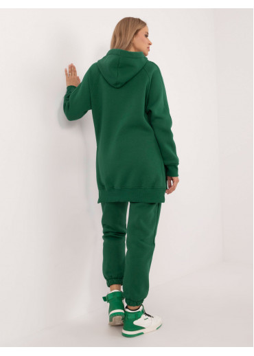 Tmavozelená tepláková súprava