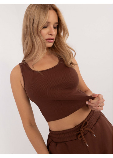 Hnedá tepláková súprava