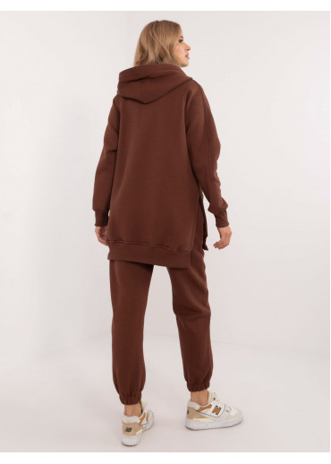 Hnedá tepláková súprava