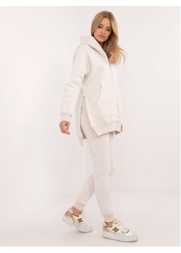 Béžovo hnedá tepláková súprava