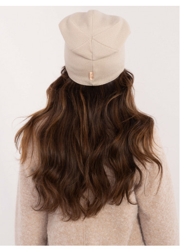 Béžovo hnedá čiapka