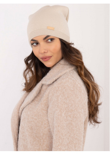 Béžovo hnedá čiapka