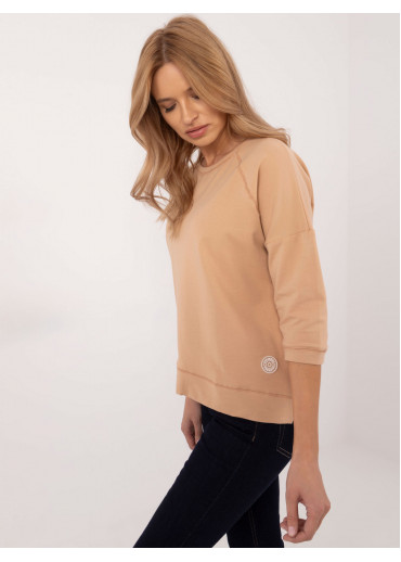 Hnedá dámska mikina