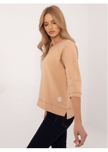 Hnedá dámska mikina