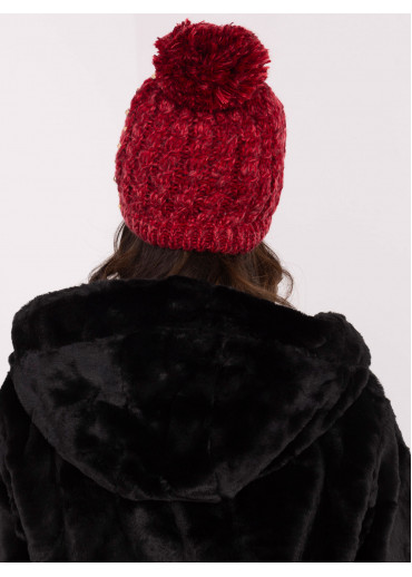 Červená dámska čiapka