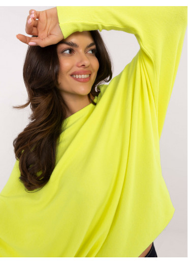 Žltý dámsky sveter