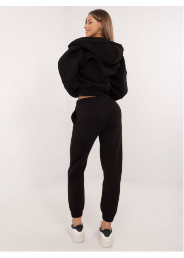 Čierne basic tepláky