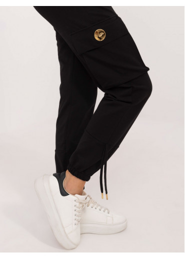 Čierna nadčasová tepláková súprava