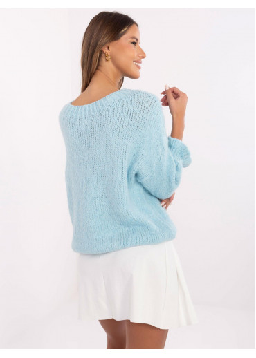 Svetlomodrý dámsky sveter