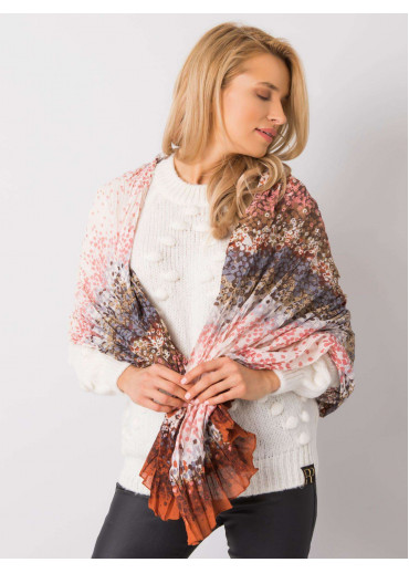 Karamelovo hnedá šatka