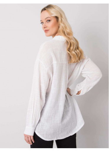 Biela predĺžená košeľa