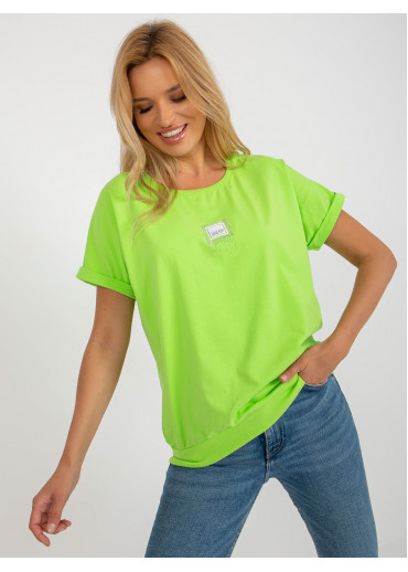 Limetkovo zelené tričko