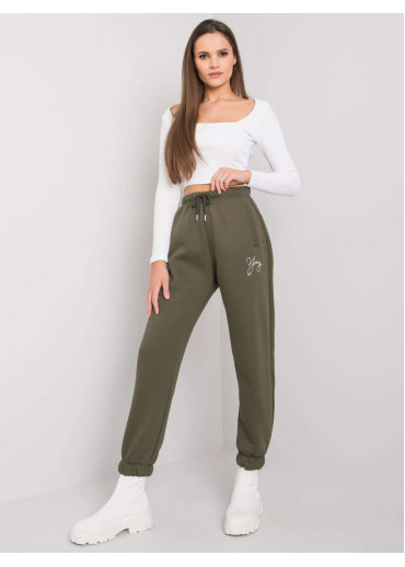 Khaki zelené tepláky